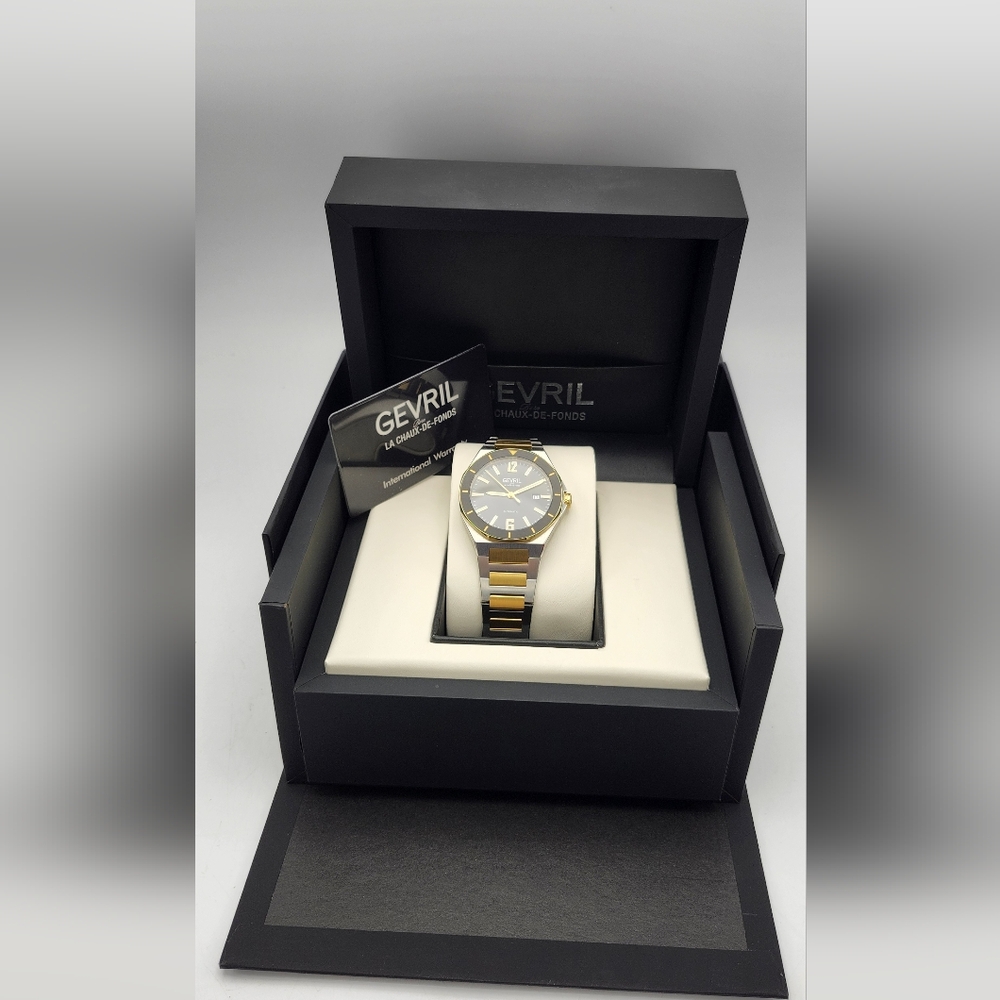 Gevril Men's High Line Swiss Automatic Watch 48406